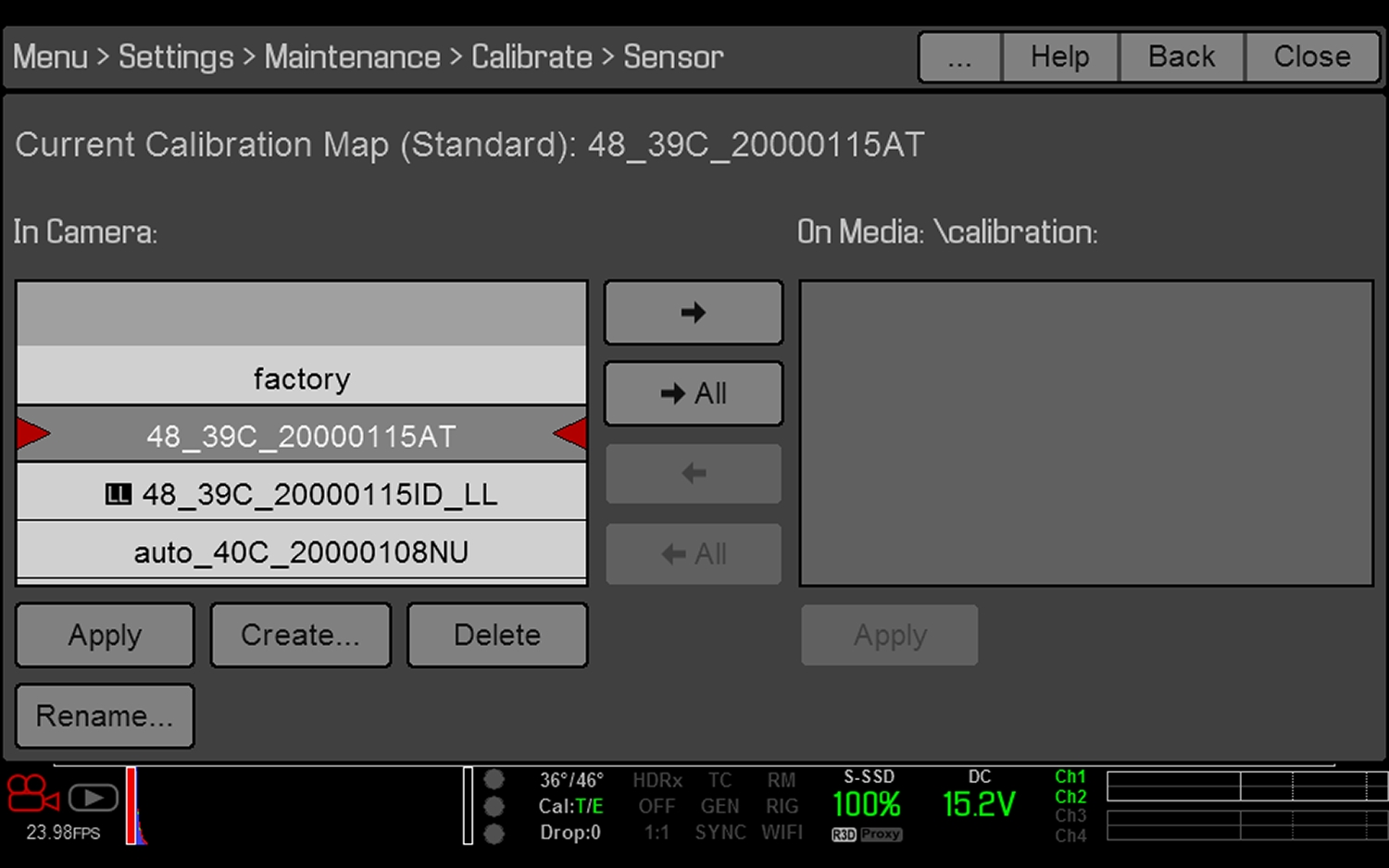 Menu%20Settings%20Maintenance%20%20Calbrate%20%20Sensor